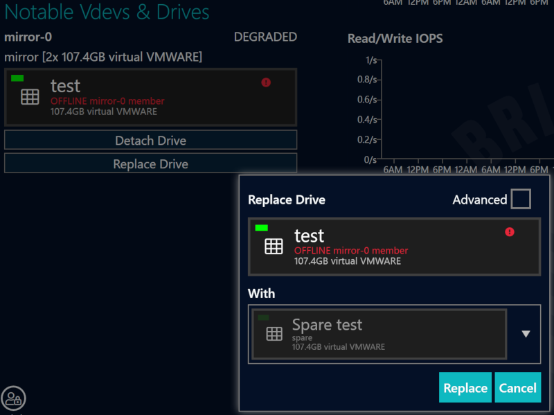 po guide pool notable vdevs and drives