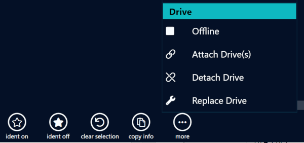po replace drive rack view