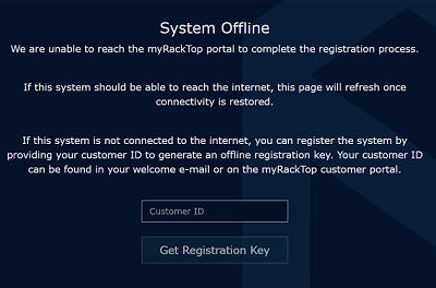 offrg offline registration customerid