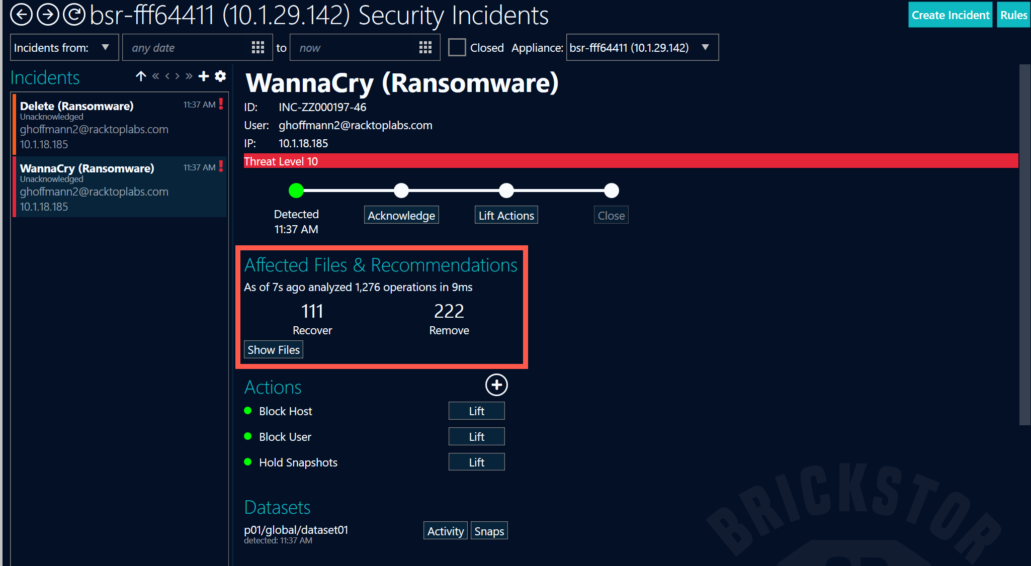 File Recovery overview.