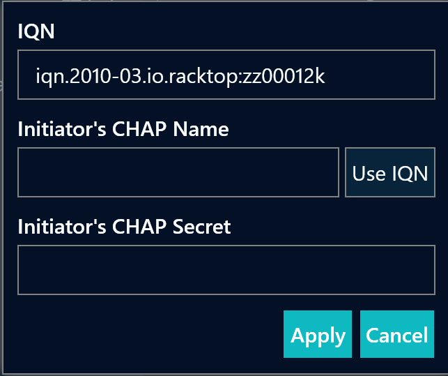 is initiator chap
