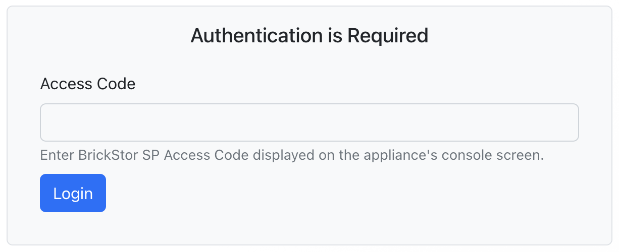 Enter the Access Code