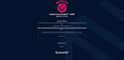 Offline Registration Key