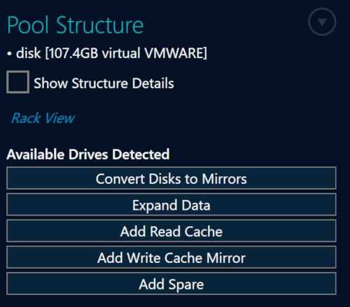 po convert disks to mirrors