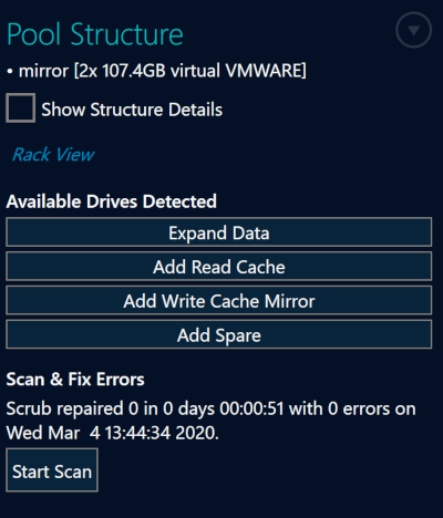 po expand pool details
