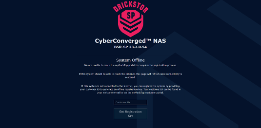 Offline System Registration