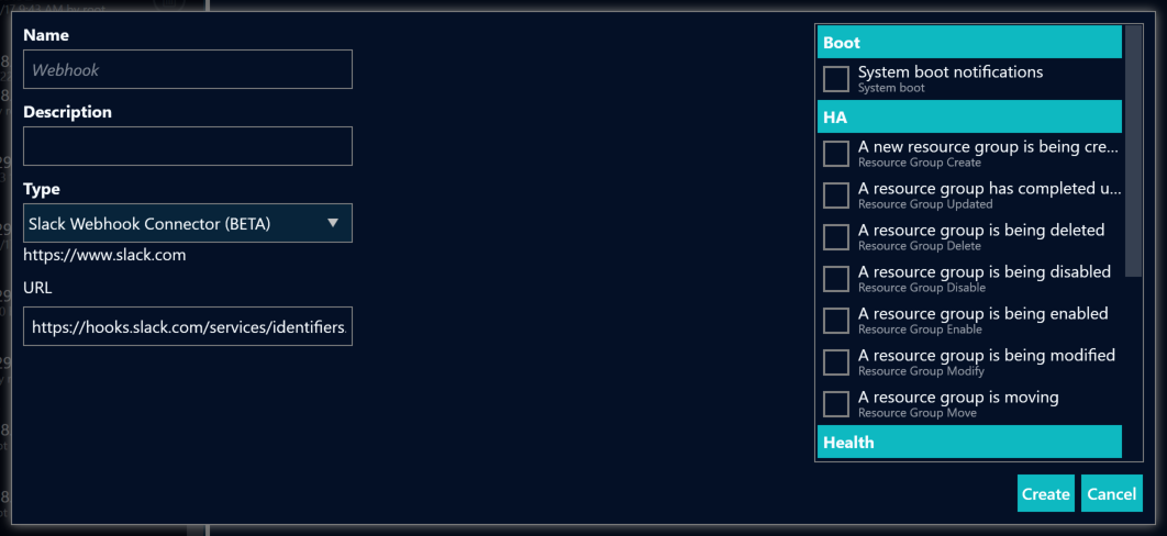 web webhook example slack