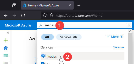 azure images area
