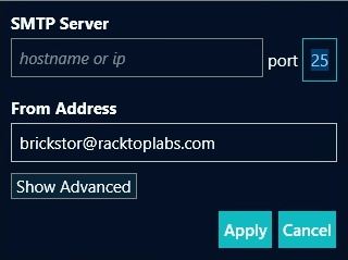 SMTP Mail Setting Abbv.