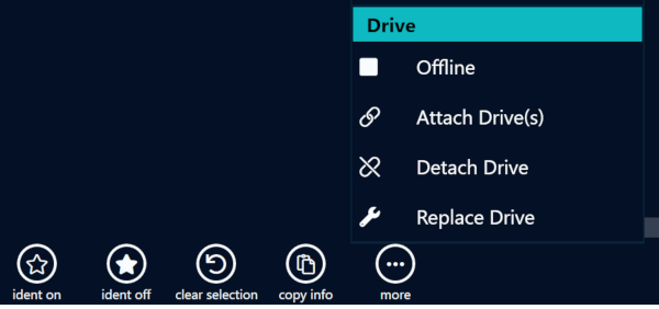 po replace drive rack view