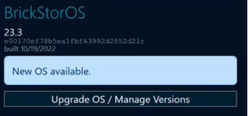 New OS Available