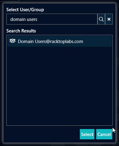 ds permissions search