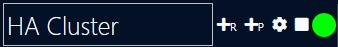 ha cluster actions