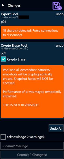 sed crytographically erasing keys