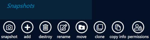 Creation of a Snapshot