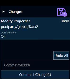 Enable User Behavior Commit